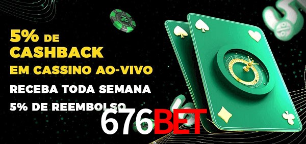 Promoções do cassino ao Vivo 676BET